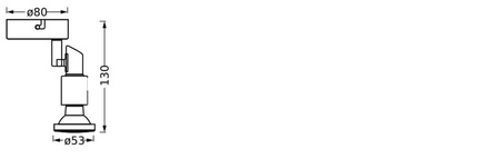 Lampa LED Ścienna Sufitowa Kinkiet Oprawa Natynkowa 3.4W 230lm 3000K Ciepła Ściemnialna Biały LED Spot Ledvance