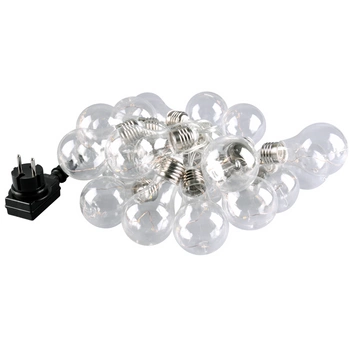 Girlanda Ogrodowa Zewnętrzna Łańcuch Świetlny 20 LED 2700K