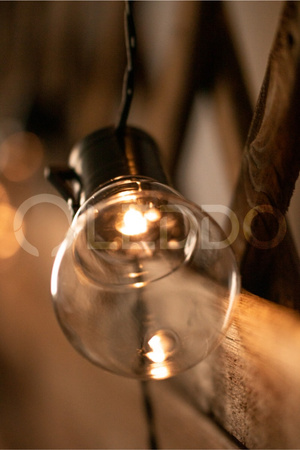 GIRLANDA SOLARNA ogrodowa OZDOBNA Łańcuch 3,8m 10 kuleczek 3000K ciepła