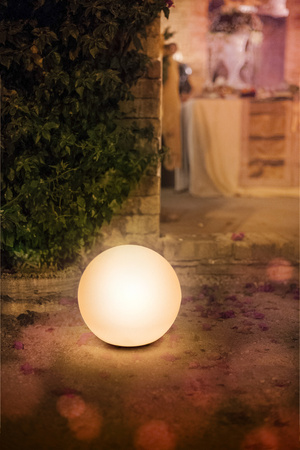 Lampa Ogrodowa LED Wbijana Kula 2W 180lm 3000K IP44 Biały Endura Ledvance