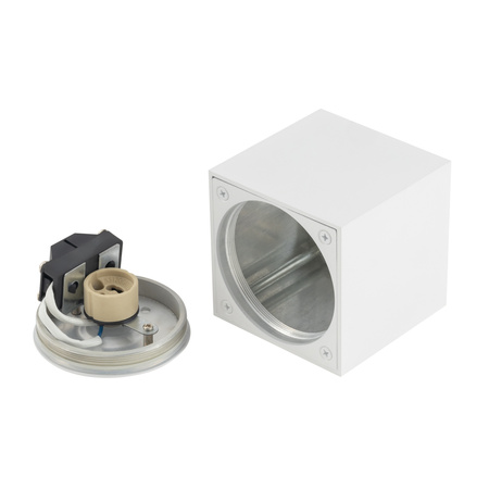 Oprawa Natynkowa Sufitowa GU10 SPOT TUBA Biała Wodoodporna IP44 PARANA 10719 Nowodvorski