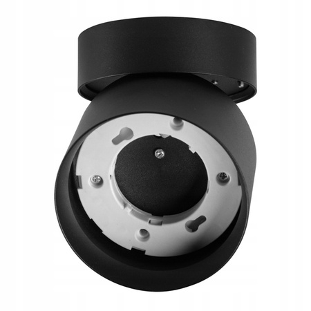 Oprawa Natynkowa Halogenowa Tuba Reflektor Spot GX53 Okrągła Czarna Apilo Masterled