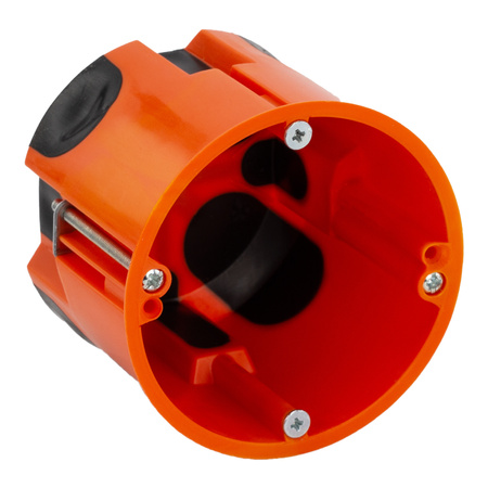 Puszka Instalacyjna Wiatroszczelna PK60 Głęboka do Płyt Gipsowych + Wkręty PAWBOL