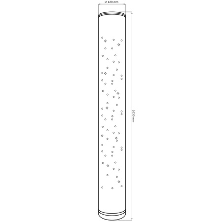 Lampa Stojąca Podłogowa STELLA LED 12W RGB Zmiana Kolorów Muzyczna Pilot Goldlux(Polux)