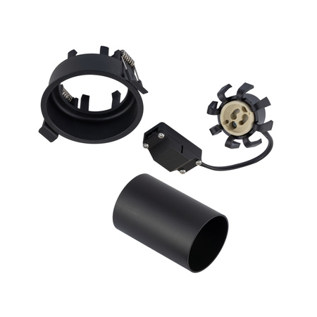 Oprawa Podtynkowa Sufitowa GU10 Czarna MONO SLIDE 10799 Nowodvorski