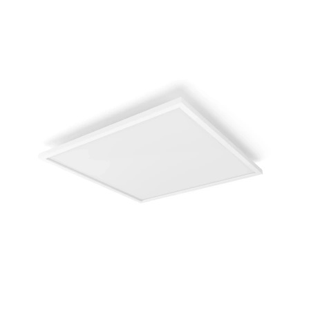 Panel LED Lampa Sufitowa Natynkowa 60x60 cm 60W 4150lm IP20 White and Color Ambiance RGB + TW Biała Inteligentna SMART Zigbee Bluetooth Surimu Philips HUE