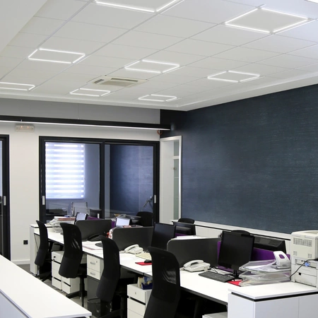 Świecąca Ramka Panel LED PODTYNKOWY 40W 60x60 cm 3300lm NEUTRALNA GOLDLUX (Polux)