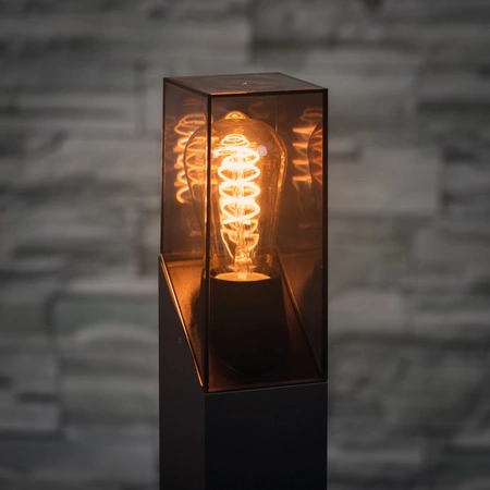 Lampa Ogrodowa Zewnętrzna Słupek LAVEN E27 IP44 80cm Grafitowy KANLUX