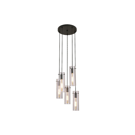 Lampa Wisząca Sufitowa E27 Czarny Nowoczesny Acantha Rabalux
