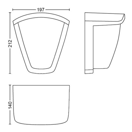 Kinkiet Ogrodowy Lampa Elewacyjna Zewnętrzna E27 IP44 Antracyt Kiskadee Philips