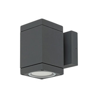 Lampa Ogrodowa Zewnętrzna Kinkiet Elewacyjny LED GU10 IP54 Antracyt Minimalistyczny Buffalo Rabalux
