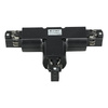 Łącznik szynoprzewodu T 3-Fazowy Czarny Track Light V-TAC