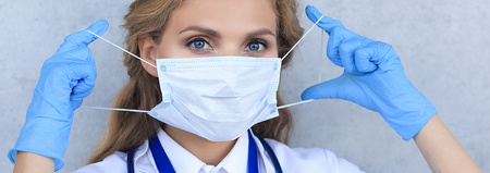 5x Maseczka Ochronna Jednorazowa Trójwarstwowa