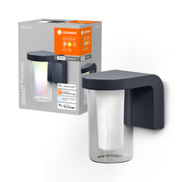 Kinkiet elewacyjny LED INTELIGENTNY 10W 420 lm ciepła barwa światła + RGB SMART+ WiFi CASCADE LEDVANCE
