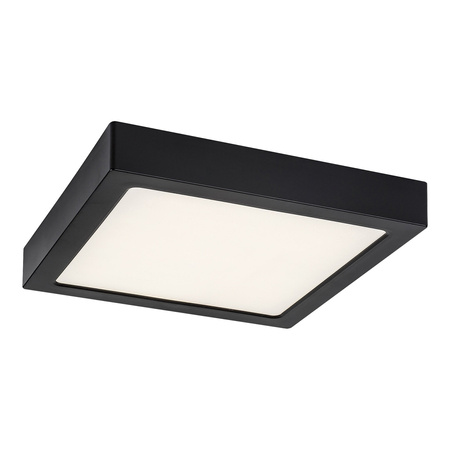 Plafon LED Lampa Sufitowa Oprawa Ścienna 24W 2450lm 4000K Czarny Minimalistyczny Shaun2 Rabalux