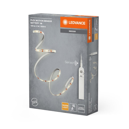 Taśma Pasek LED 2W 3000K Ciepła Bateryjna 1M Battery Strips Ledvance
