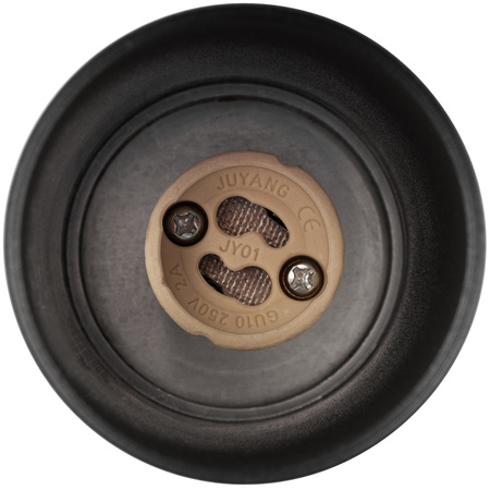 Lampa Sufitowa Reflektor LED Spot 2x GU10 IP44 ADERO Czarna Lumiled