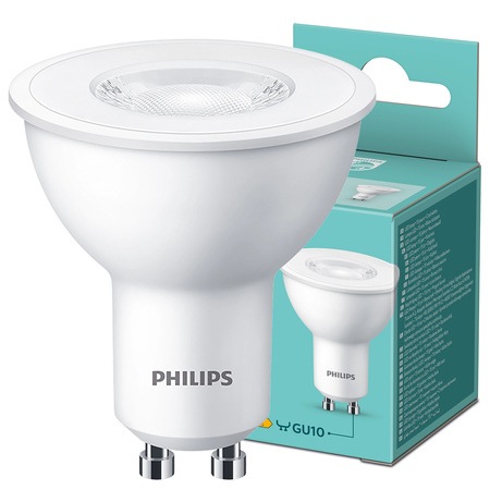 Żarówka LED GU10 Reflektor PAR16 4.7W = 50W 460lm 4000K Neutralna 36° Essential Philips