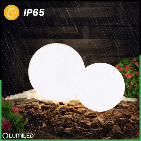 Lampa Oprawa Ogrodowa Zewnętrzna KULA LED 30CM E27 IP65 LUMIKULA2 LUMILED