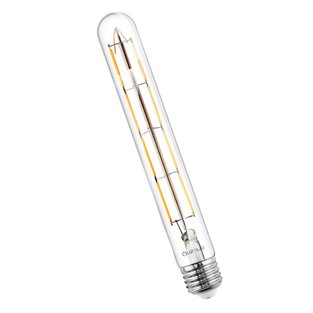 Żarówka LED E27 Tubularna T30 8W = 75W 1055lm 3000K Ciepła 360° FILAMENT LUMILED