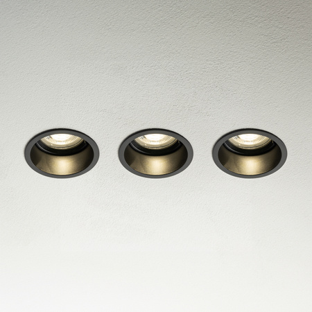 Oprawa Podtynkowa Sufitowa GU10 Czarna CUP 10794 Nowodvorski