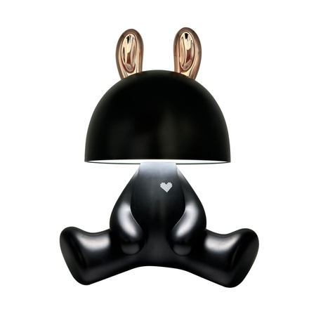 Lampka Dekoracyjna LED 2.5W 59lm 4000K Neutralna Czarna Złota Ściemnialna Fancy Sanico Goldlux