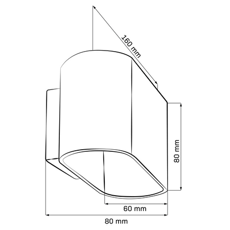 Kinkiet Ścienny Lampa Oprawa Natynkowa G9 Biały Złoty Elissa Sanico Goldlux