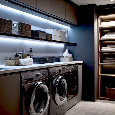 Taśma Pasek LED 5W 500lm 6500K Zimna 1600LED 12V 5m CRI90 Tramo Premium Kobi