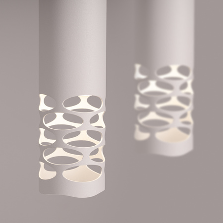 Lampa Wisząca Sufitowa 2x GU10 Biała LIRO Ocean Green SL.1692 Sollux