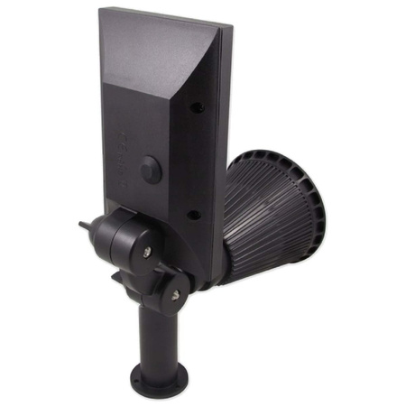 Lampa Ogrodowa LED Solarna Wbijana Reflektor 2W Zimna IP65 czujnik zmierzchu