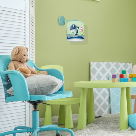 Lampa Ścienna Kinkiet DELFINKA FINKA MiniMini 1xE27 Milagro