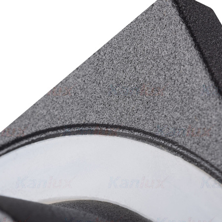 Oprawa sufitowa Podtynkowa HALOGENOWA Stała GU10 Gx5,3 Kwadratowa czarna IP44 do łazienki FLINI Kanlux