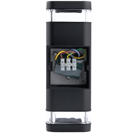 Lampa Ogrodowa Zewnętrzna Kinkiet Elewacyjny 2x GU10 LED IP54 Góra Dół EPSILO LUMILED