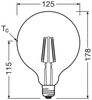 Żarówka LED G125 Kula E27 7W = 60W 806lm 4000K Neutralna 300° Retrofit Filament CLASSIC Osram