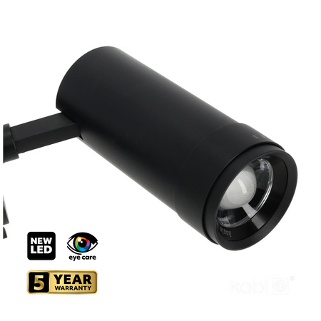 Reflektor Szynowy LED 20W 1800lm CCT 60° Czarny CRI90 Nextrack Vision Kobi