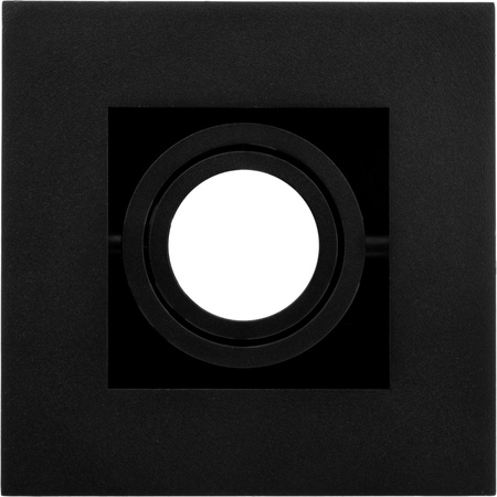 Oprawa Natynkowa HALOGENOWA Ruchoma SPOT GU10 Kwadrat Czarna AURI LUMILED