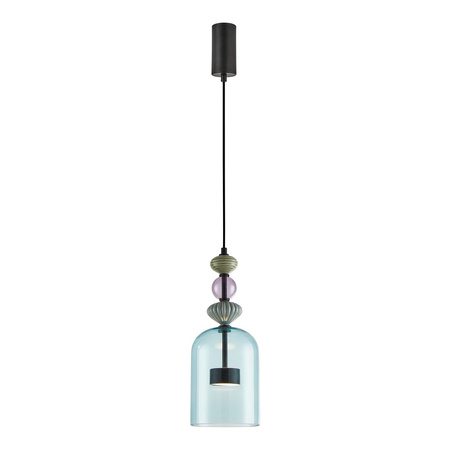 Lampa Wisząca Sufitowa ARTE 12W LED śr. 16cm Czarna Milagro