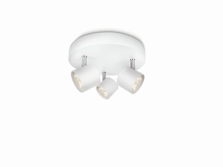 Lampa Sufitowa Reflektor LED 13.5W 1500lm 2700K Biała Star Philips