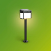 Lampa Ogrodowa Solarna Zewnętrzna SŁUPEK Wbijana 69cm LED 1.8W 250lm 3000K IP44 z Czujnikiem Ruchu i Zmierzchu Ezra Ultra Efficient Philips