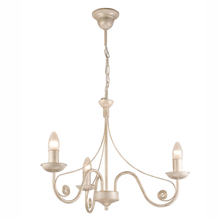 Lampa Wisząca Sufitowa DONATO 3xE14 Biała LM-3.29 Lamkur