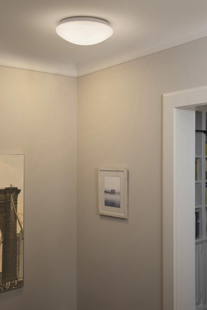 Plafon Lampa Ścienna Sufitowa Kinkiet Oprawa Natynkowa E27 Biały Essentials Ledvance