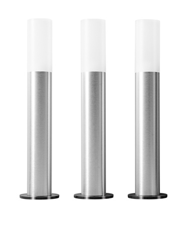 3x Lampa Ogrodowa LED Słupek Zewnętrzny Stojący 3W 420lm RGBW 3P Ściemnialna IP65 Szary SMART+ ZigBee Garden Ledvance