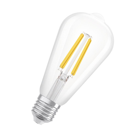 Żarówka LED ST64 E27 3.8W = 60W 806lm 3000K Ciepła Biała FILAMENT LEDVANCE