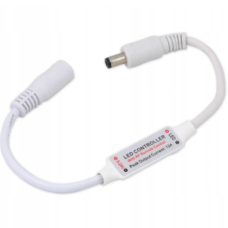 Ściemniacz Do Taśm LED Sterownik Radiowy z Pilotem MINI RF DC 6A