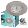 Oprawa Podtynkowa Wpuszczana LED 5.5W 350lm 2700K Nikiel Dive Bathroom Philips