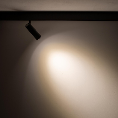 Reflektor Szynowy Lampa do Szynoprzewodów 1-fazowy LED 15W 1020lm 3000K Ciepła Czarny Nowoczesna LVM SPOT 10147 Nowodvorski