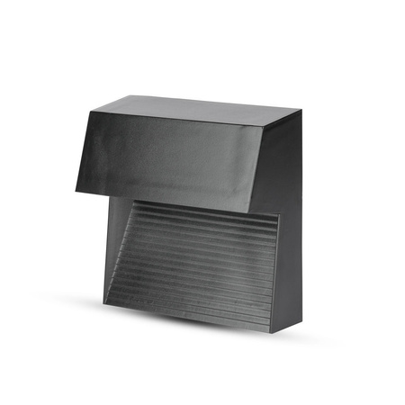 Oprawa Schodowa LED 3W 3000K Kwadratowa Czarna Steplight VT-1172 V-TAC