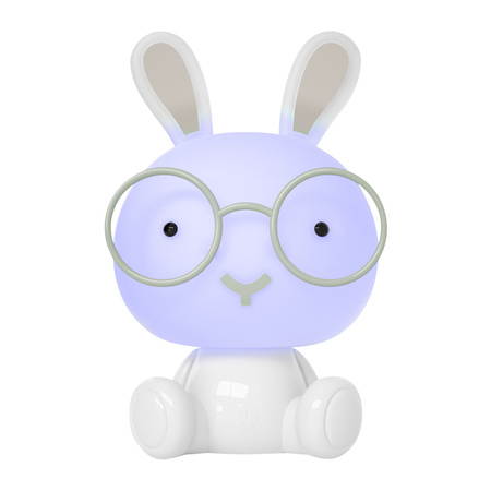 Lampka Dekoracyjna LED 2.5W 110lm 4000K Neutralna RGB Biała Ściemnialna Królik Sanico Goldlux