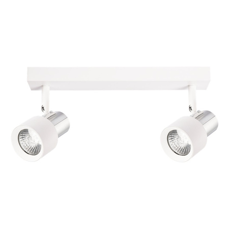 Lampa Sufitowa CINO 2xGU10 Biały Chrom Milagro