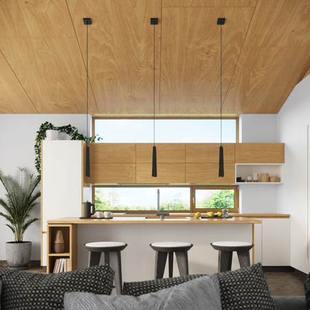 Lampa Sufitowa Wisząca Zwis 3x G9 Żyrandol Tubularna Czarna Skandynawska Prysm Sollux